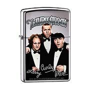 Three Stooges Tuxedos High Polished Chrome Zippo Lighter